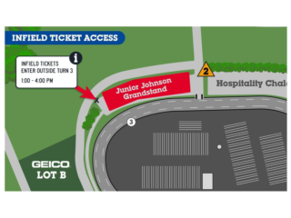 Infield Ticket Wristband Pickup