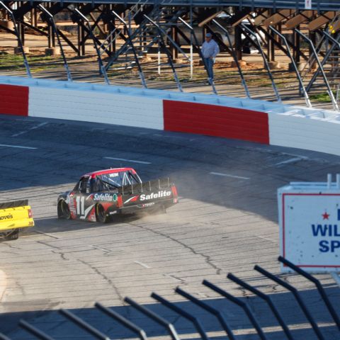 A trio of NASCAR CRAFTSMAN Truck Series drivers participated in a Goodyear Tire test session on Monday at North Wilkesboro Speedway ahead of May's NASCAR All-Star Race weekend, which includes the Tyson 250 on Saturday, May 20.