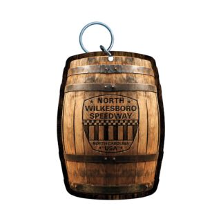 NWS Wood Barrel Keychain